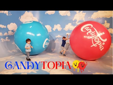 Candytopia (Candy museum) კანფეტების  მუზეუმში.